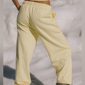 Daily Drills lemonade sweatpants.